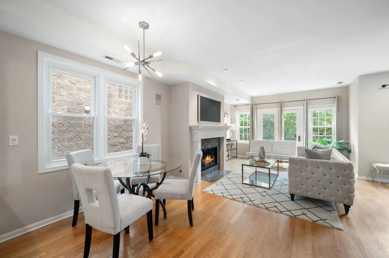 Freshly painted interior of a Chicagoland home